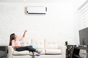 Control our ductless A/C / Mini split from the comfort of your couch!