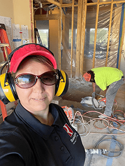 Rosie Right design.build.remodel | Lead Project Manager Sefora Onye, a woman in construction