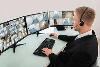 Monitored security systems add a further layer of security most popular with businesses