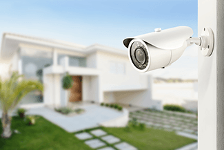 Having security cameras installed outside the house adds a substantial level of security
