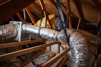 This is a healthy, leak free, duct system