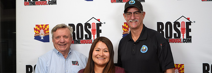 Rosie Romero, Cindy Casaus, Tom Cole